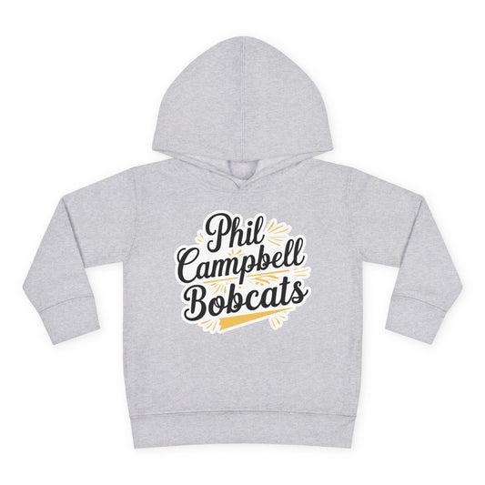 Toddler Hoodie Sweatshirt \ Phil Campbell Bobcats \ PCBG2