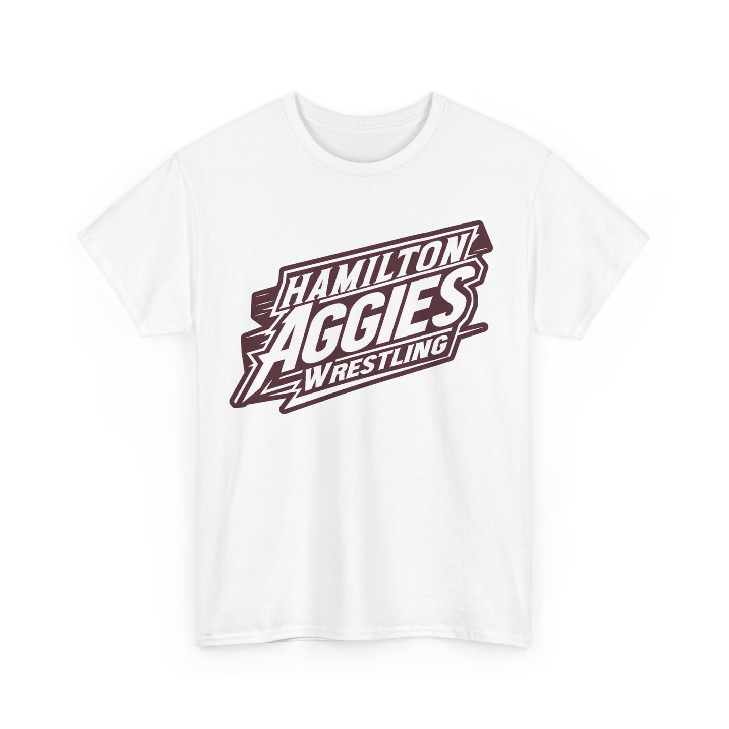 Adult Tee \ Hamilton Aggies Wrestling \ HAW1
