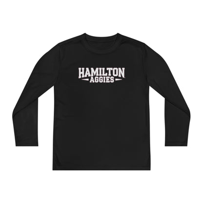 Youth Long Sleeve Tee \ Hamilton Aggies \ HA3