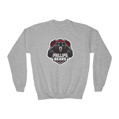 Youth Crewneck Sweatshirt \ Phillips Bears \ PB2