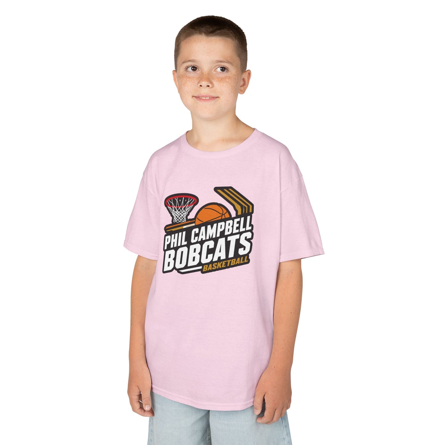 Youth Tee \ Phil Campbell Bobcats Basketball \ PCBBK1