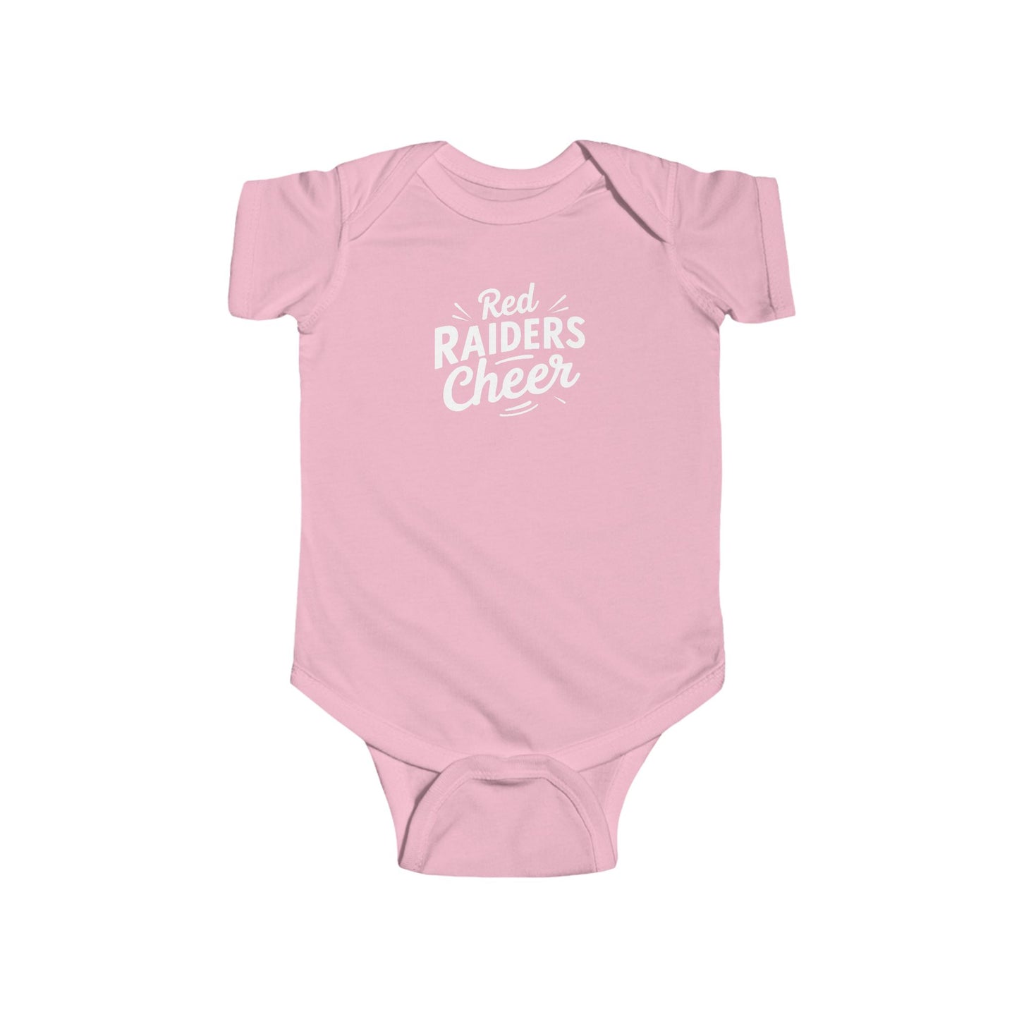 Short Sleeve Baby Bodysuit \ Marion County Red Raiders Cheer \ MCC1