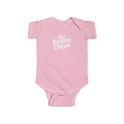 Short Sleeve Baby Bodysuit \ Marion County Red Raiders Cheer \ MCC1