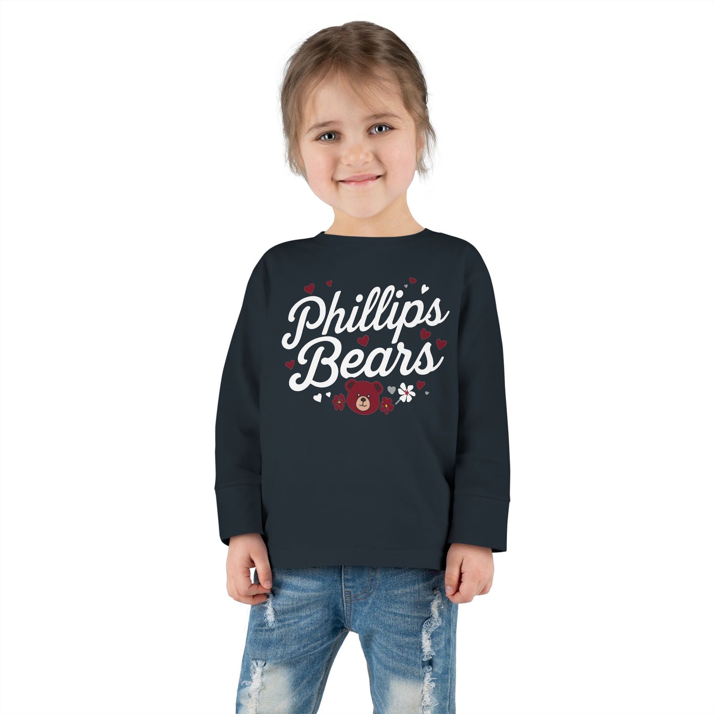 Toddler Long Sleeve Tee \ Phillip's Bears \ PBG1