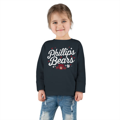 Toddler Long Sleeve Tee \ Phillip's Bears \ PBG1