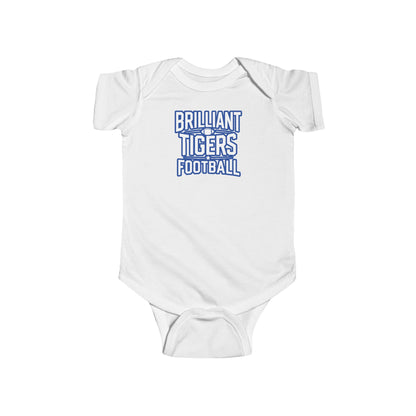 Short Sleeve Baby Bodysuit \ Brilliant Tigers Football \ BTF1