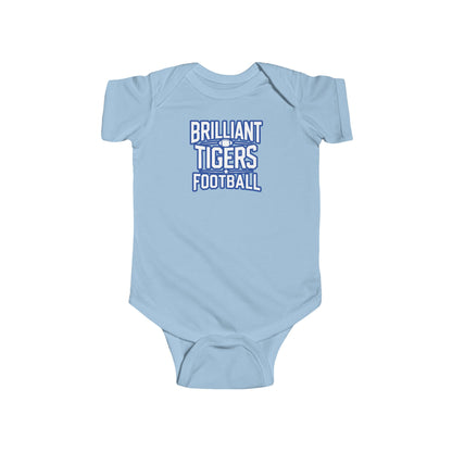 Short Sleeve Baby Bodysuit \ Brilliant Tigers Football \ BTF1