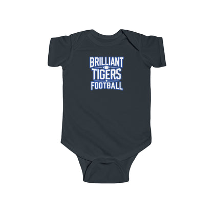 Short Sleeve Baby Bodysuit \ Brilliant Tigers Football \ BTF1