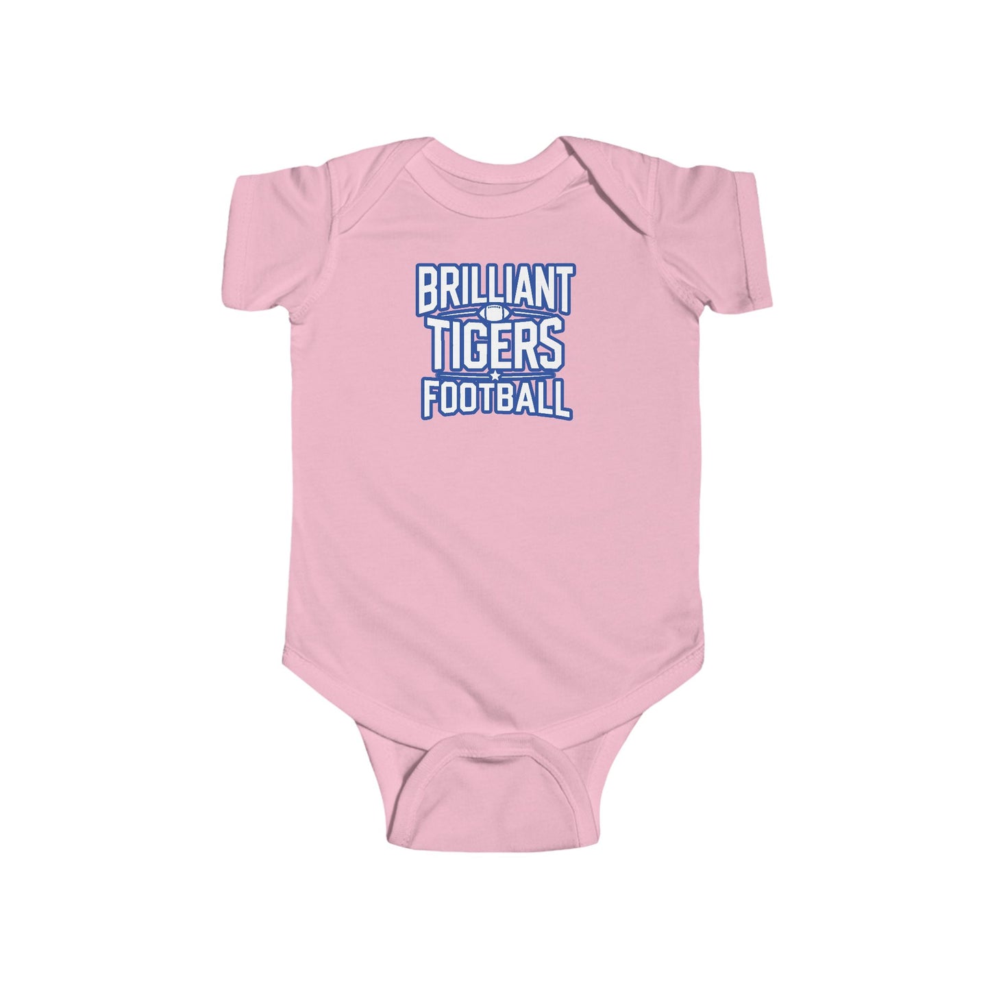 Short Sleeve Baby Bodysuit \ Brilliant Tigers Football \ BTF1