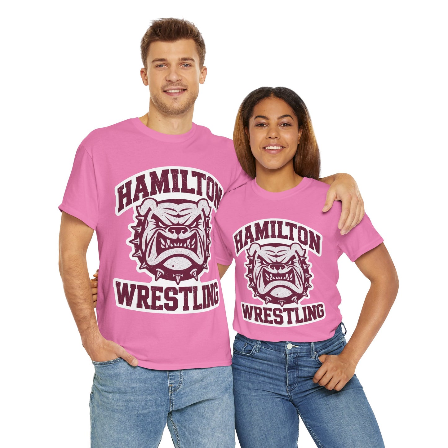 Adult Tee \ Hamilton Aggies Wrestling \ HAW2