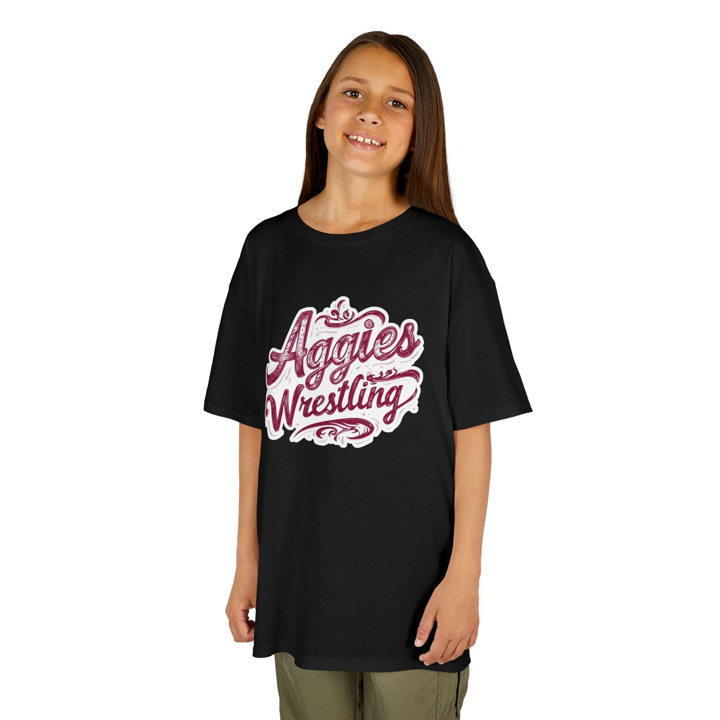 Youth Tee \ Hamilton Aggies Wrestling \ HAWG2