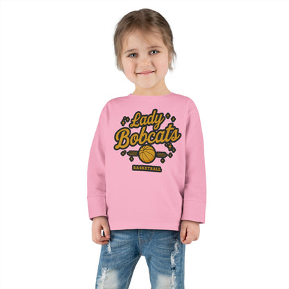 Toddler Long Sleeve Tee \ Phil Campbell Bobcats Basketball \ PCBBKG2