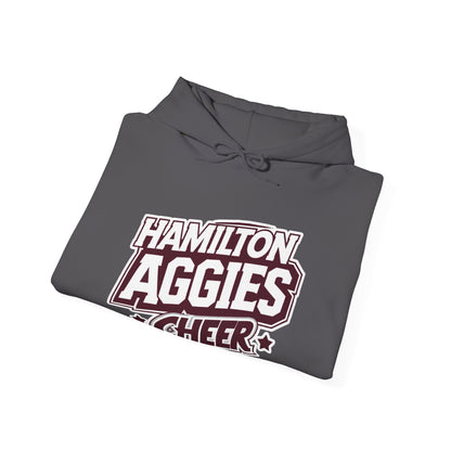 Adult Hoodie Sweatshirt \ Hamilton Aggies Cheer \ HAC1