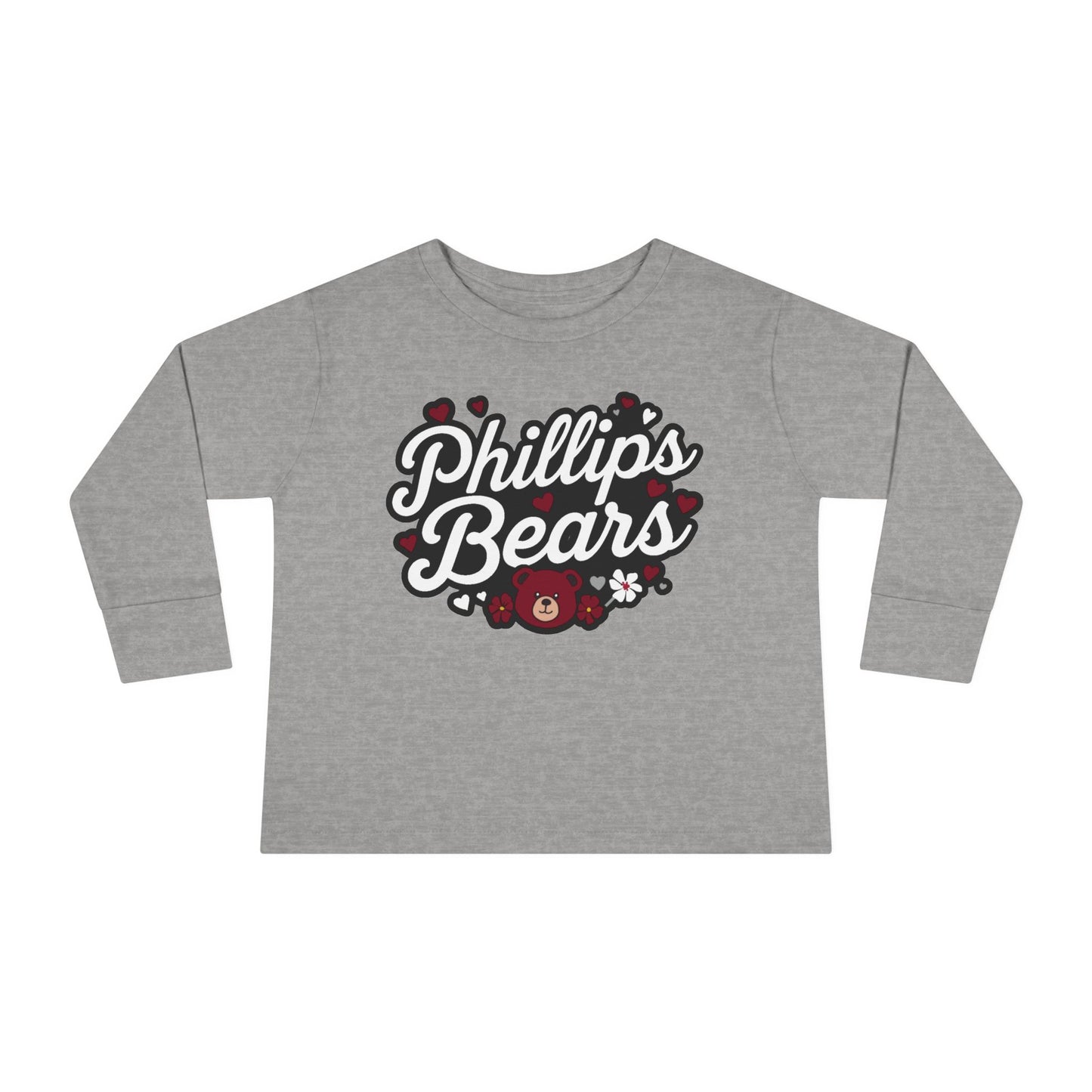 Toddler Long Sleeve Tee \ Phillip's Bears \ PBG1