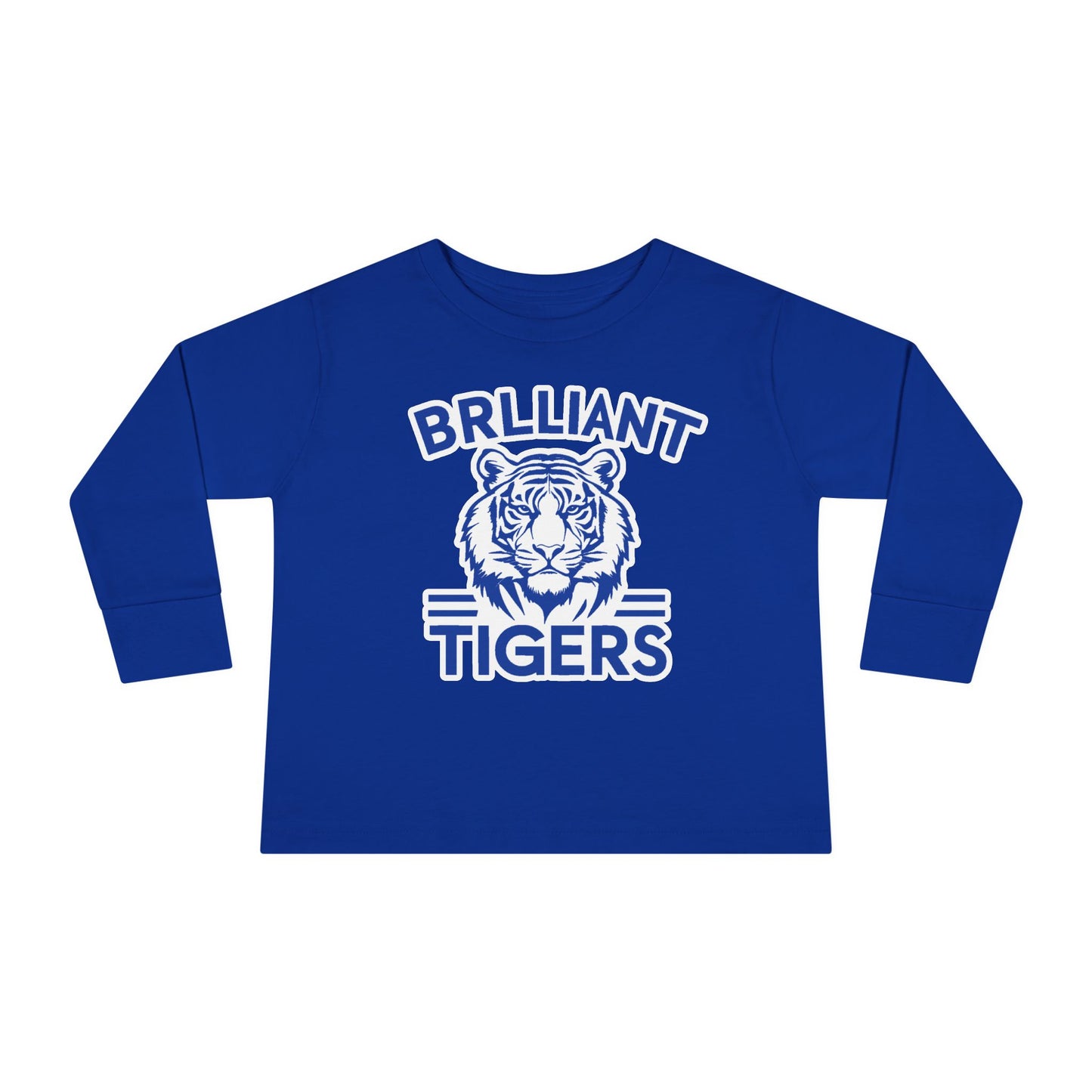 Toddler Long Sleeve Tee \ Brilliant Tigers \ BT1
