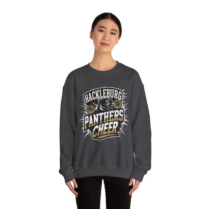 Adult Crewneck Sweatshirt \ Hackleburg Panthers Cheer \ HPC1