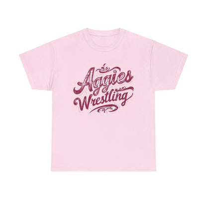 Adult Tee \ Hamilton Aggies Wrestling \ HAWG2