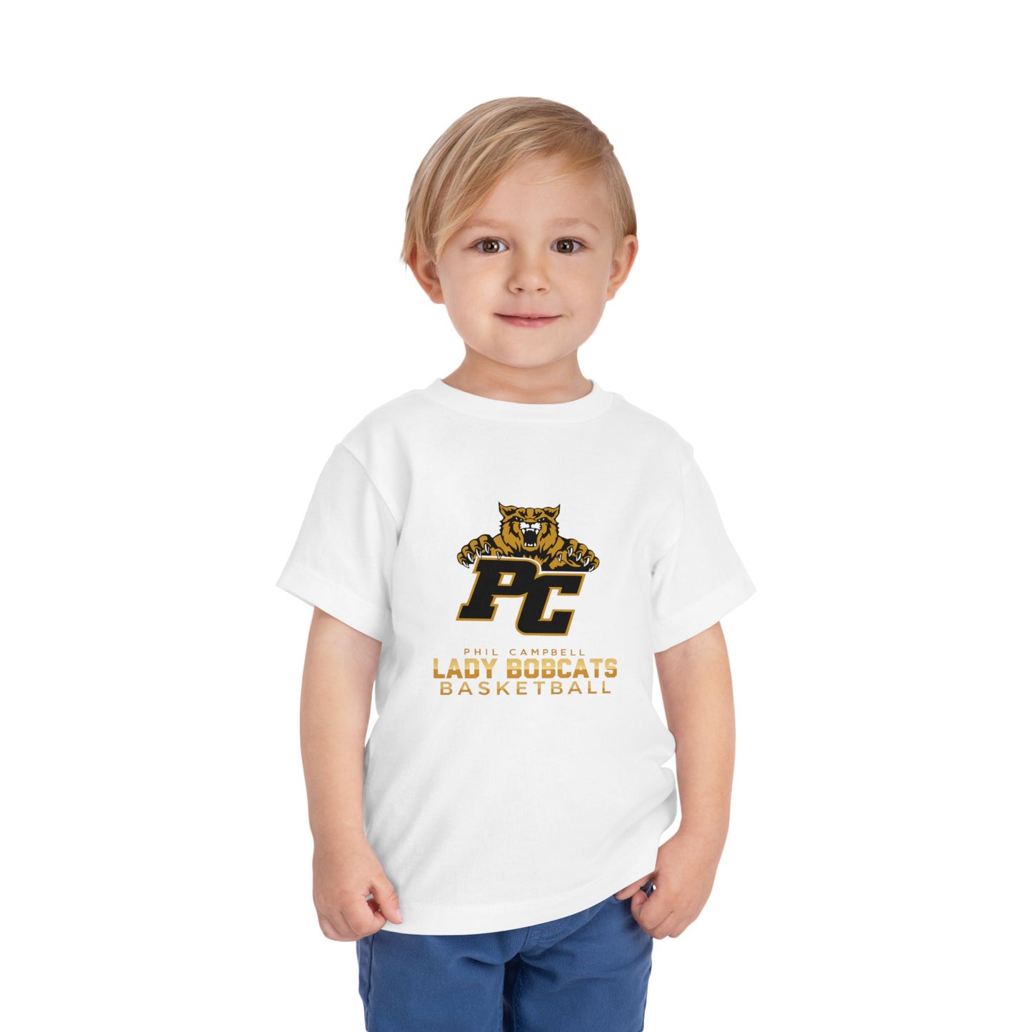 Toddler Tee \ Phil Campbell Bobcats Basketball \ PCBBKG1