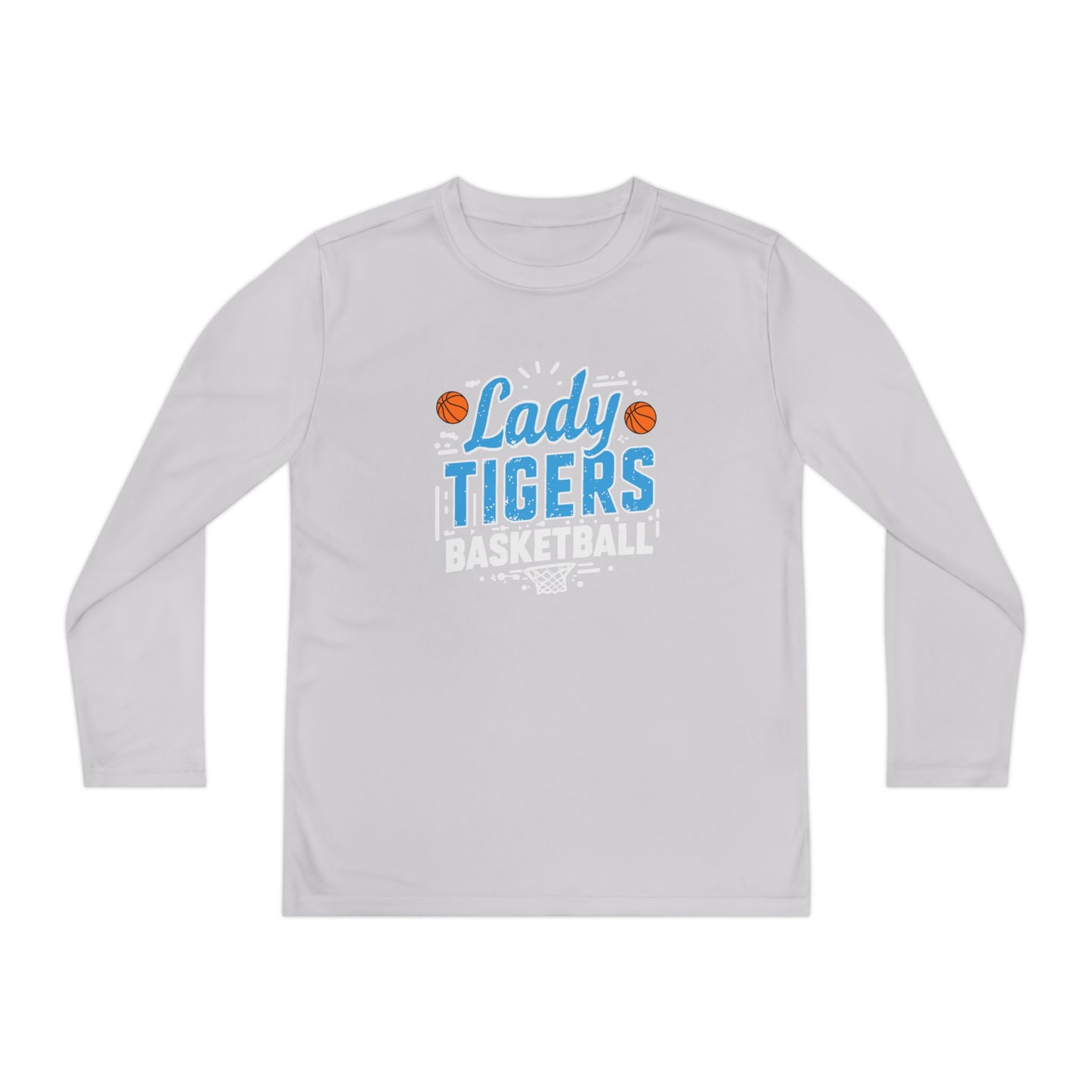 Youth Long Sleeve Tee \ Brilliant Tigers Basketball \ BTBKG1