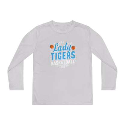 Youth Long Sleeve Tee \ Brilliant Tigers Basketball \ BTBKG1