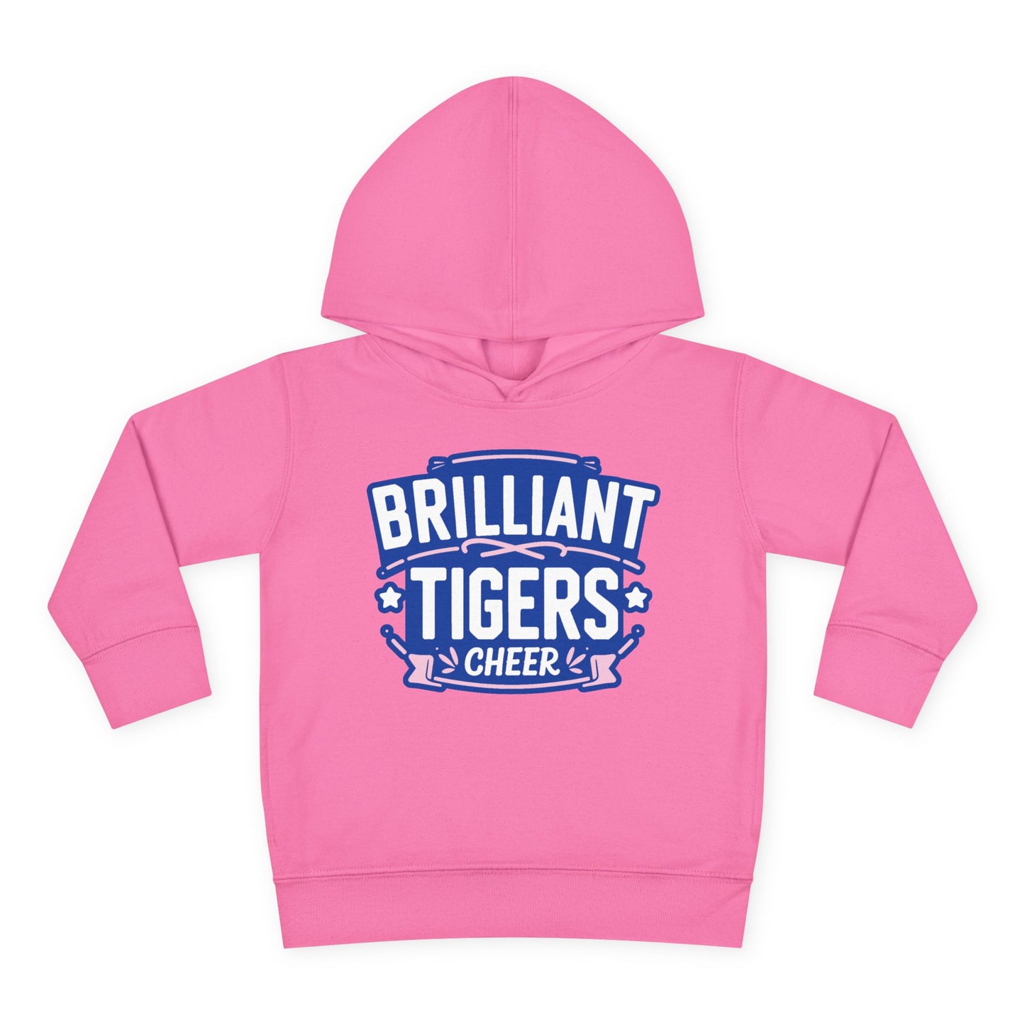 Toddler Hoodie Sweatshirt \ Brilliant Tigers Cheer \ BTC2