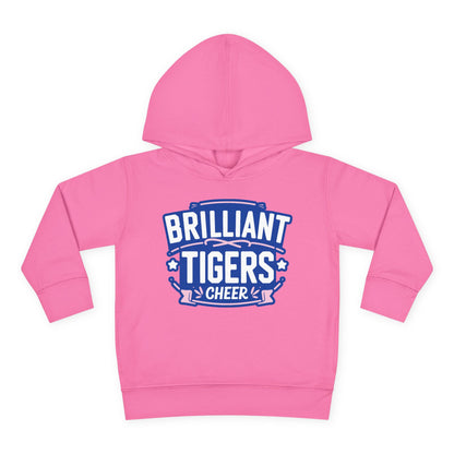 Toddler Hoodie Sweatshirt \ Brilliant Tigers Cheer \ BTC2