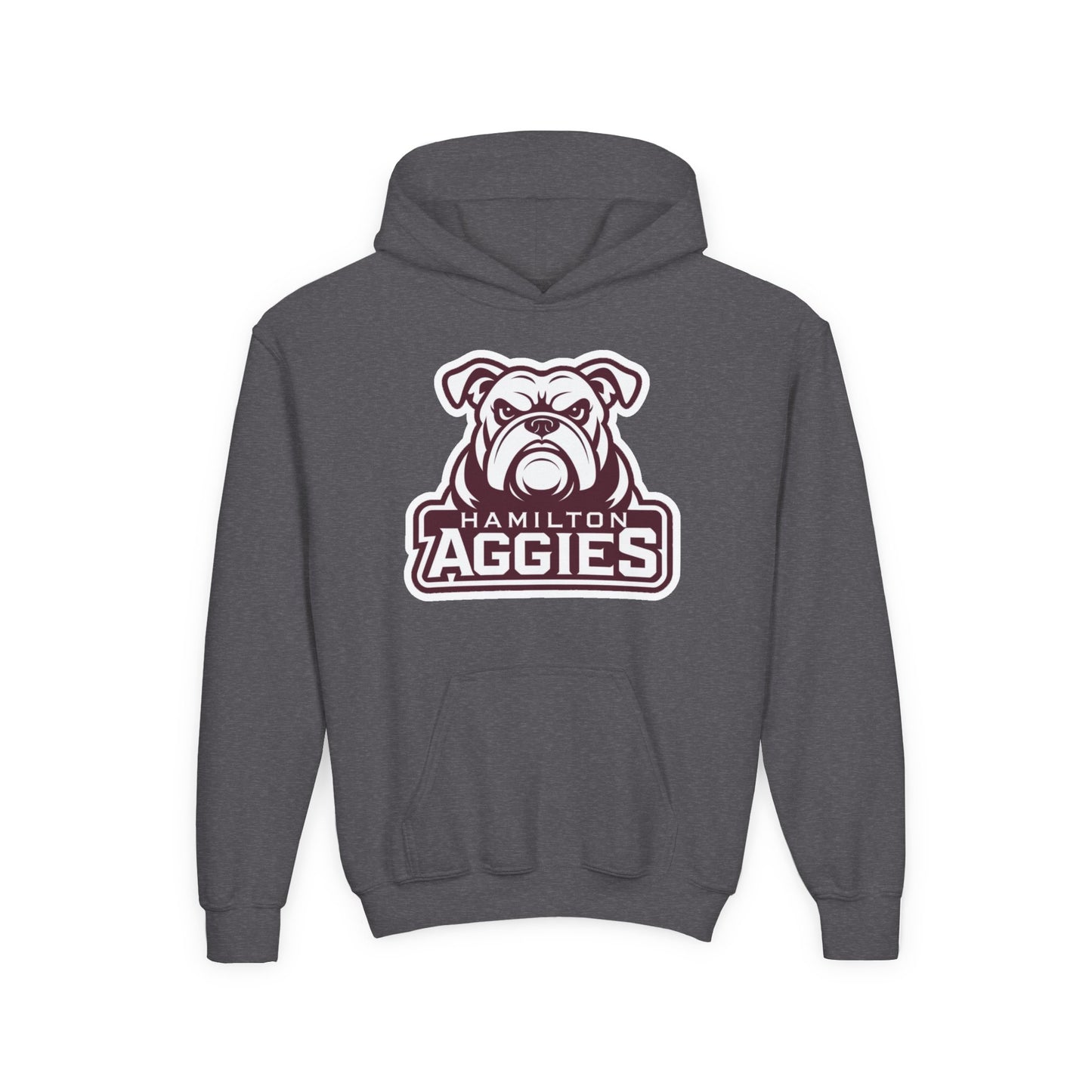 Youth Hoodie Sweatshirt \ Hamilton Aggies \ HA4