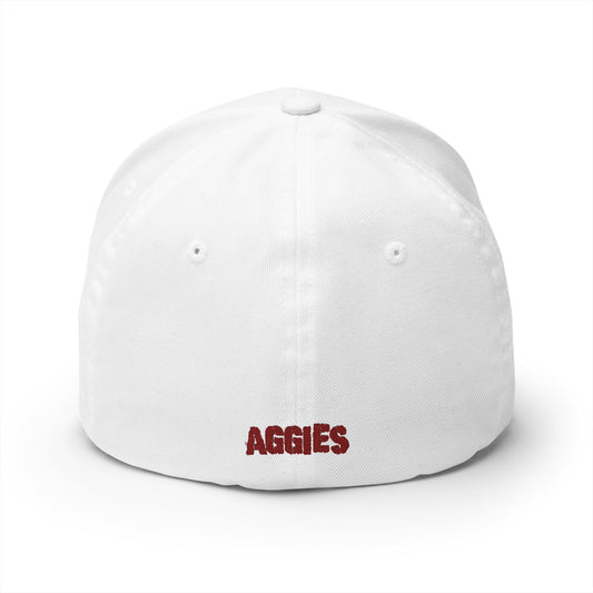 Closed-Back Structured Cap \ Hamilton Aggies \ HACBCW2
