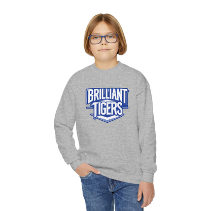 Youth Crewneck Sweatshirt \ Brilliant Tigers \ BT2