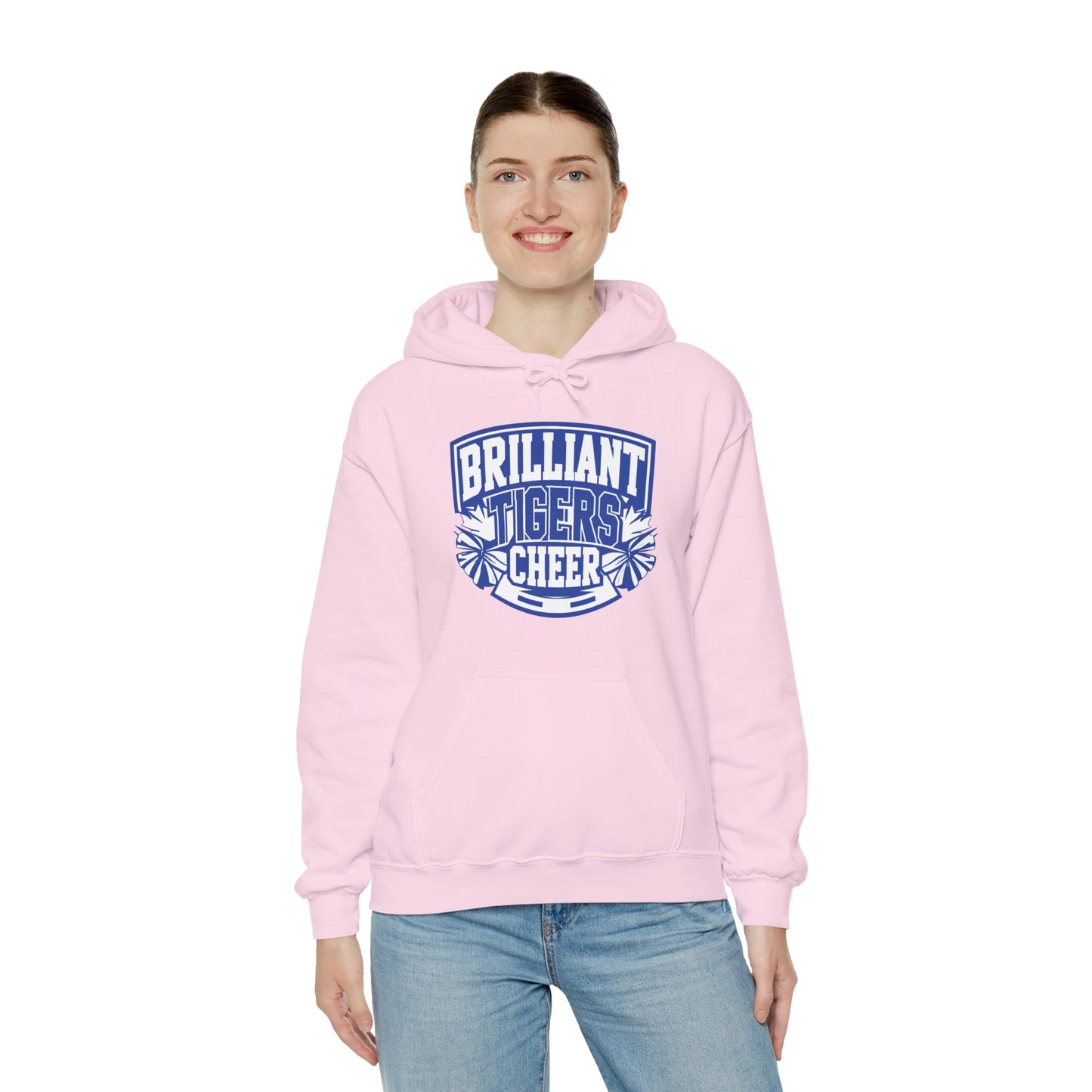 Adult Hoodie Sweatshirt \ Brilliant Tigers Cheer \ BTC1