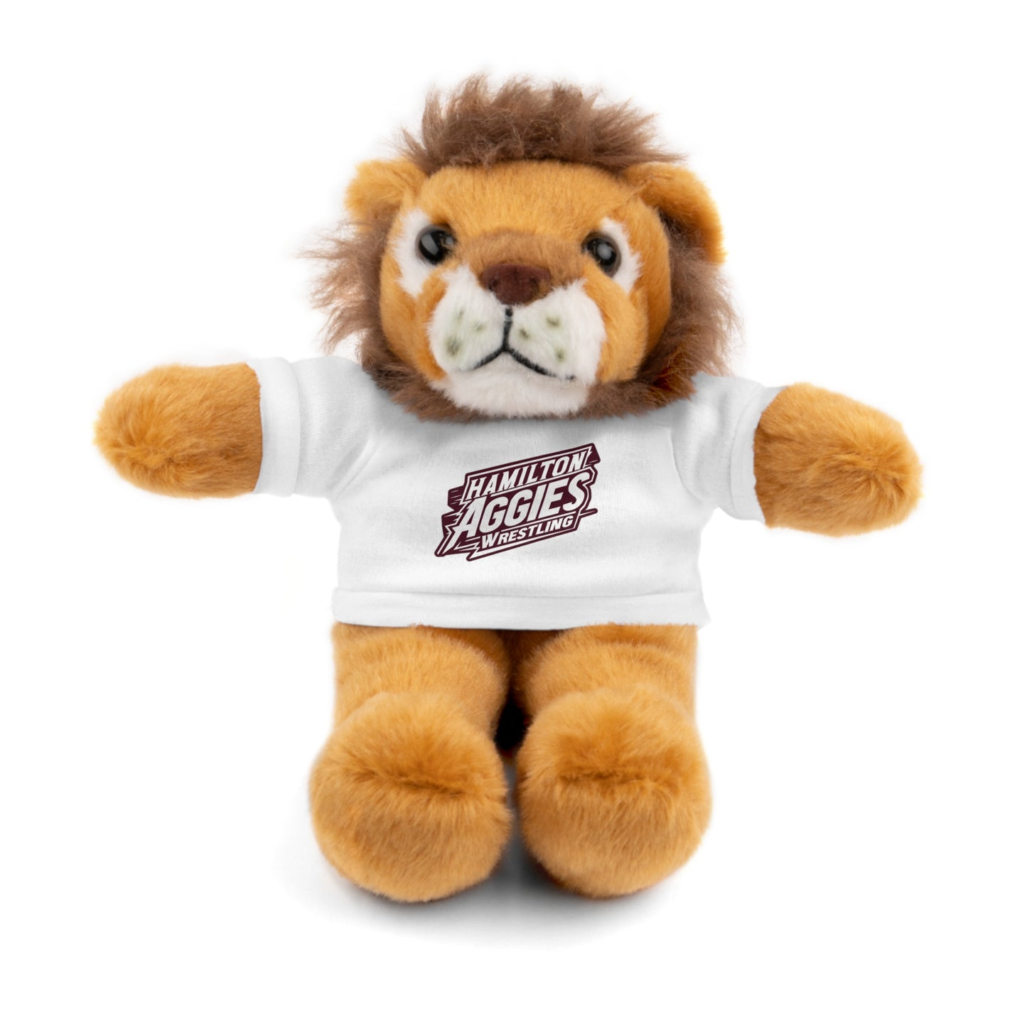 Stuffed Animal with Tee \ Hamilton Aggies Wrestling \ HAW1