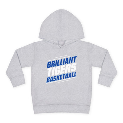 Toddler Hoodie Sweatshirt \ Brilliant Tigers Basketball \ BTBK2