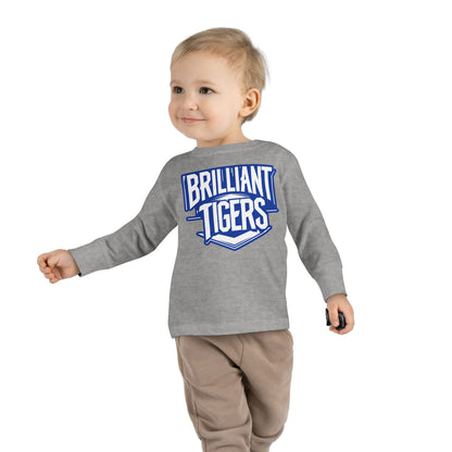 Toddler Long Sleeve Tee \ Brilliant Tigers \ BT2