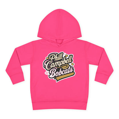 Toddler Hoodie Sweatshirt \ Phill Campbell Bobcats \ PCBG1