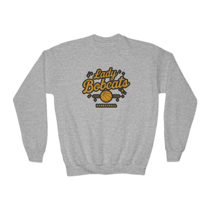 Youth Crewneck Sweatshirt \ Phil Campbell Bobcats Basketball \ PCBBKG2