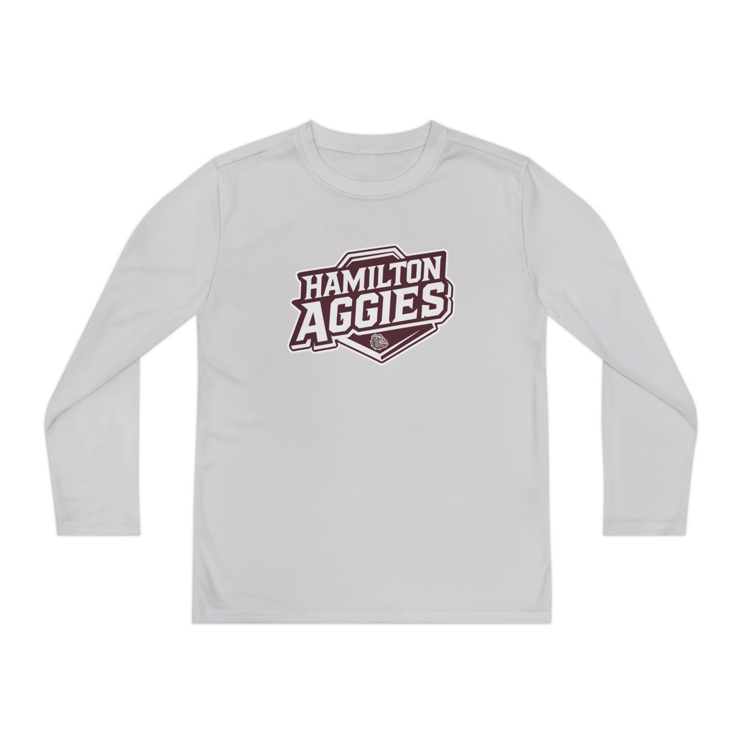 Youth Long Sleeve Tee \ Hamilton Aggies \ HA1