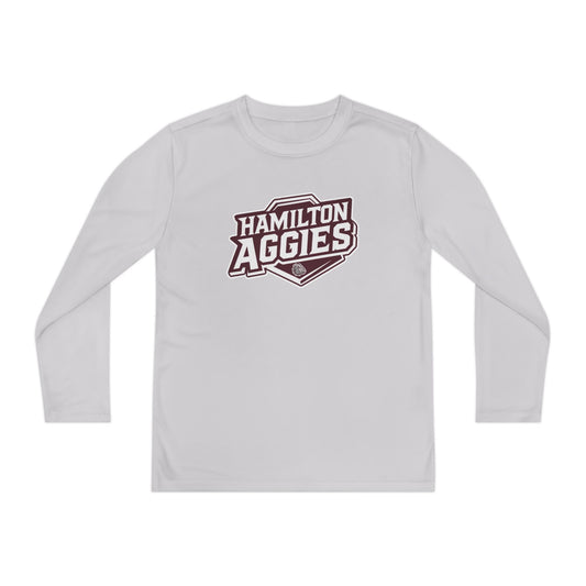 Youth Long Sleeve Tee \ Hamilton Aggies \ HA1