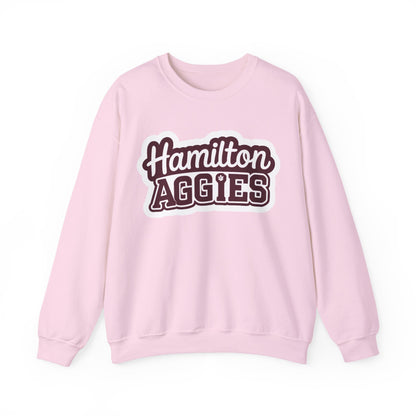 Adult Crewneck Sweatshirt \ Hamilton Aggies \ HAG2
