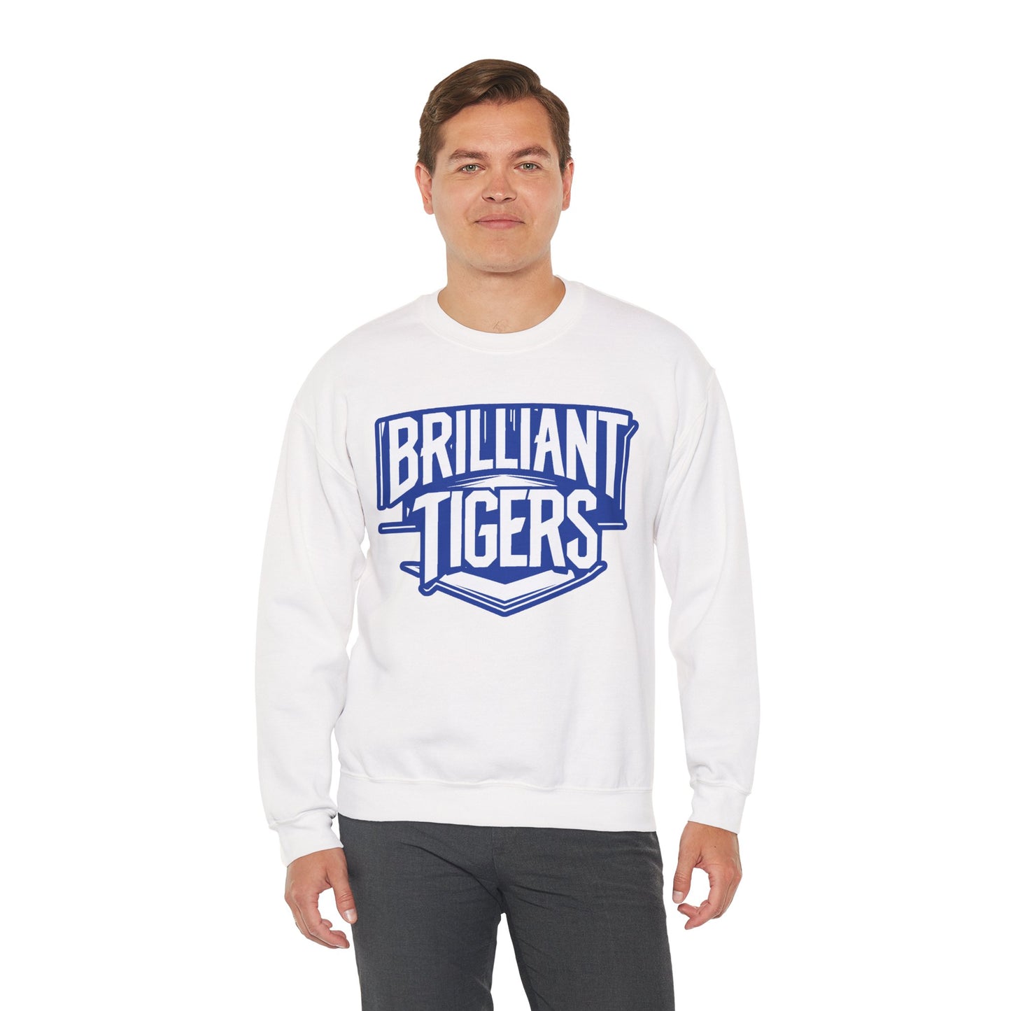 Adult Crewneck Sweatshirt \ Brilliant Tigers \ BT2