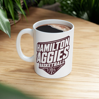 Coffee Mug \ Hamilton Aggies Basketball \ HABB2