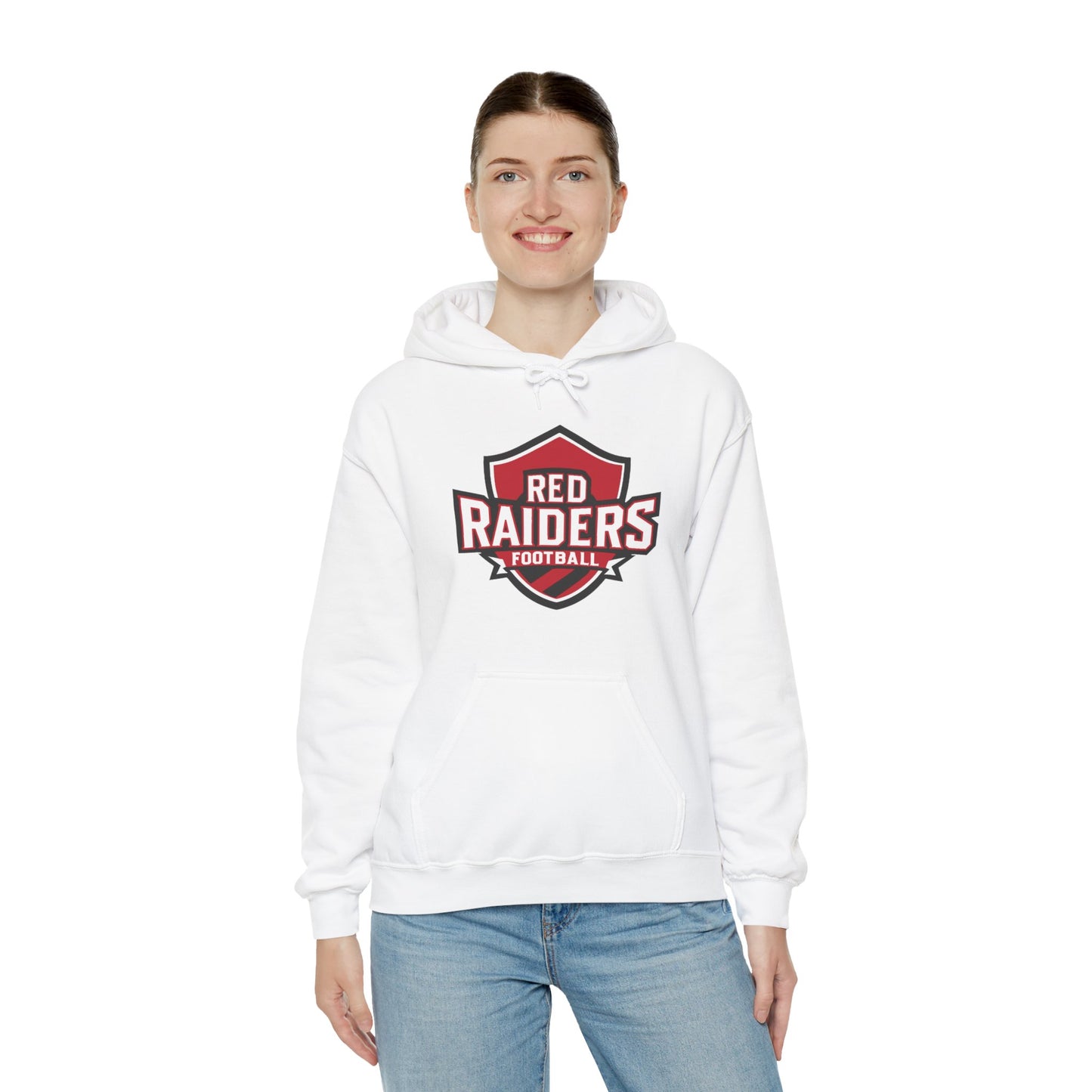 Adult Hoodie Sweatshirt \ Marion County Red Raiders Football \ MCF2