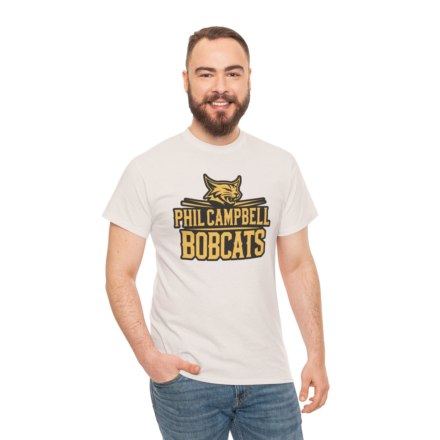 Adult Tee \ Phil Campbell Bobcats \ PCB2