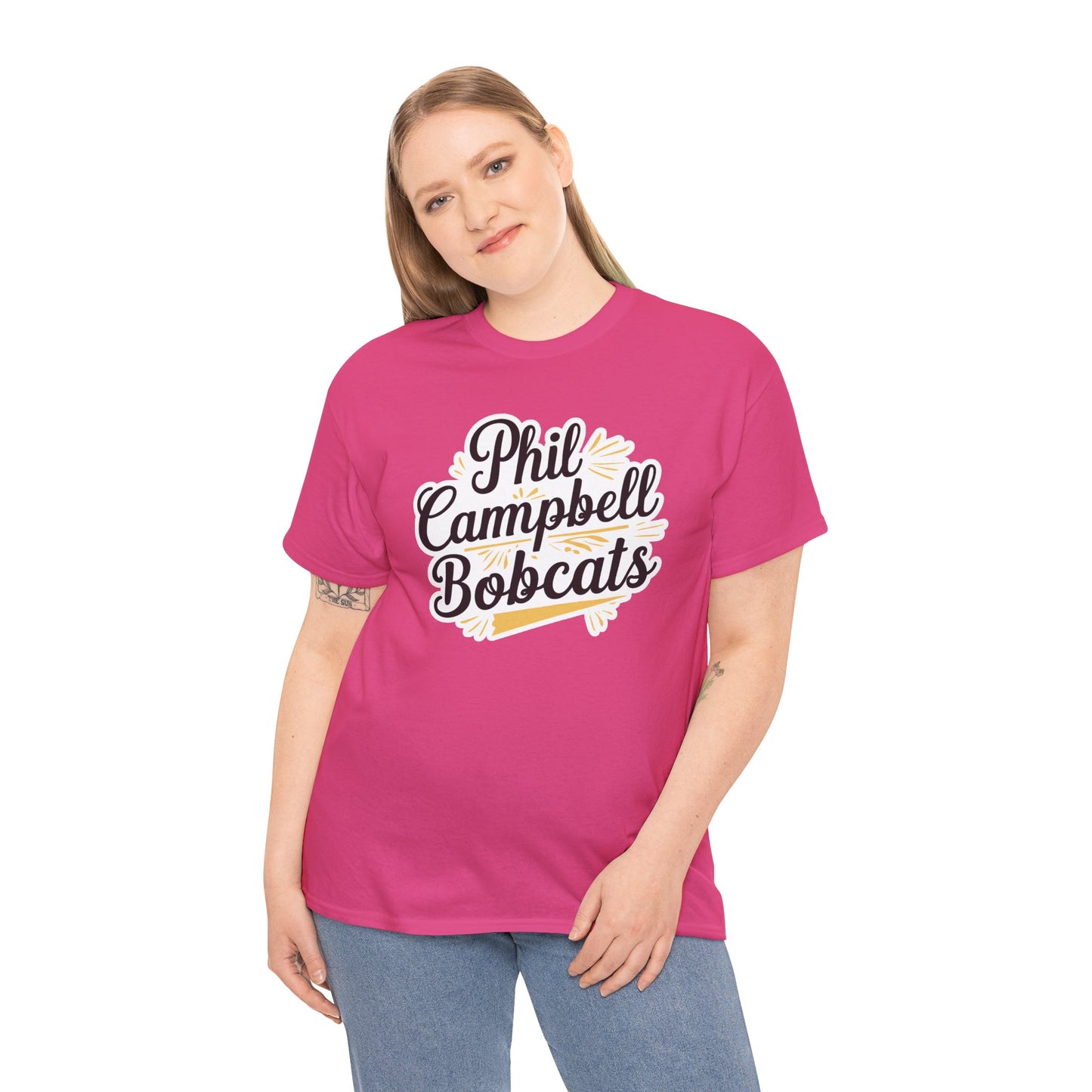 Adult Tee \ Phil Campbell Bobcats \ PCBG2