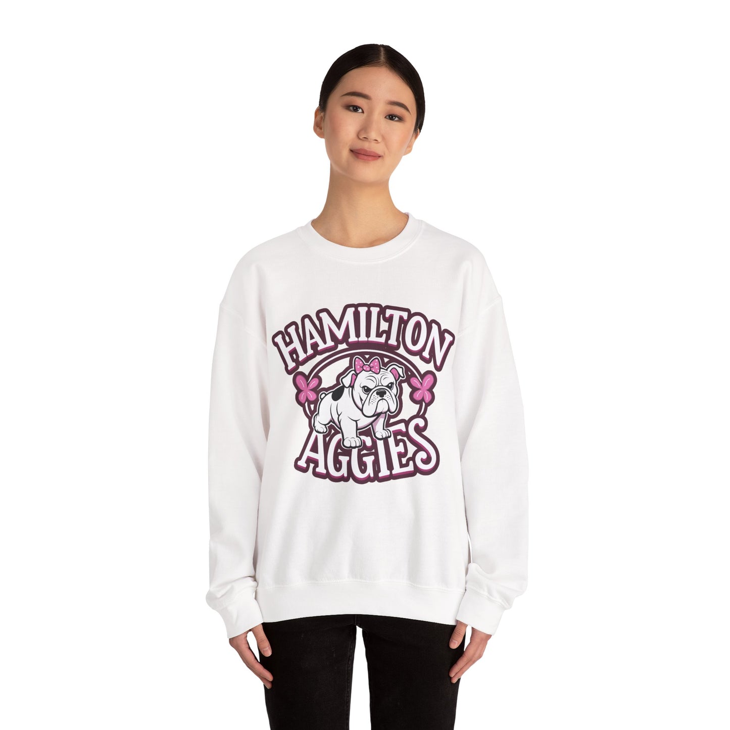 Adult Crewneck Sweatshirt \ Hamilton Aggies \ HAG4