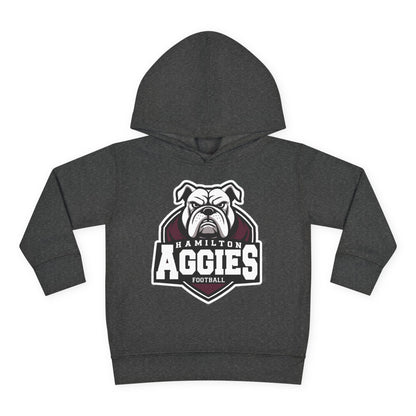 Toddler Hoodie Sweatshirt \ Hamilton Aggies Football \ HAF2