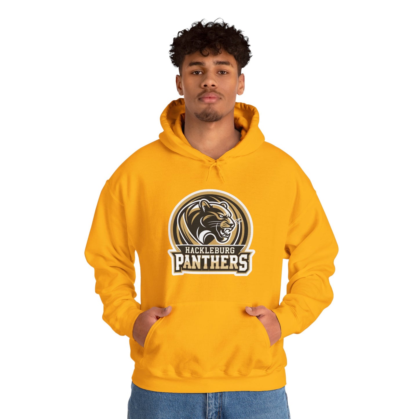 Adult Hoodie Sweatshirt \ Hackleburg Panthers \ HP2