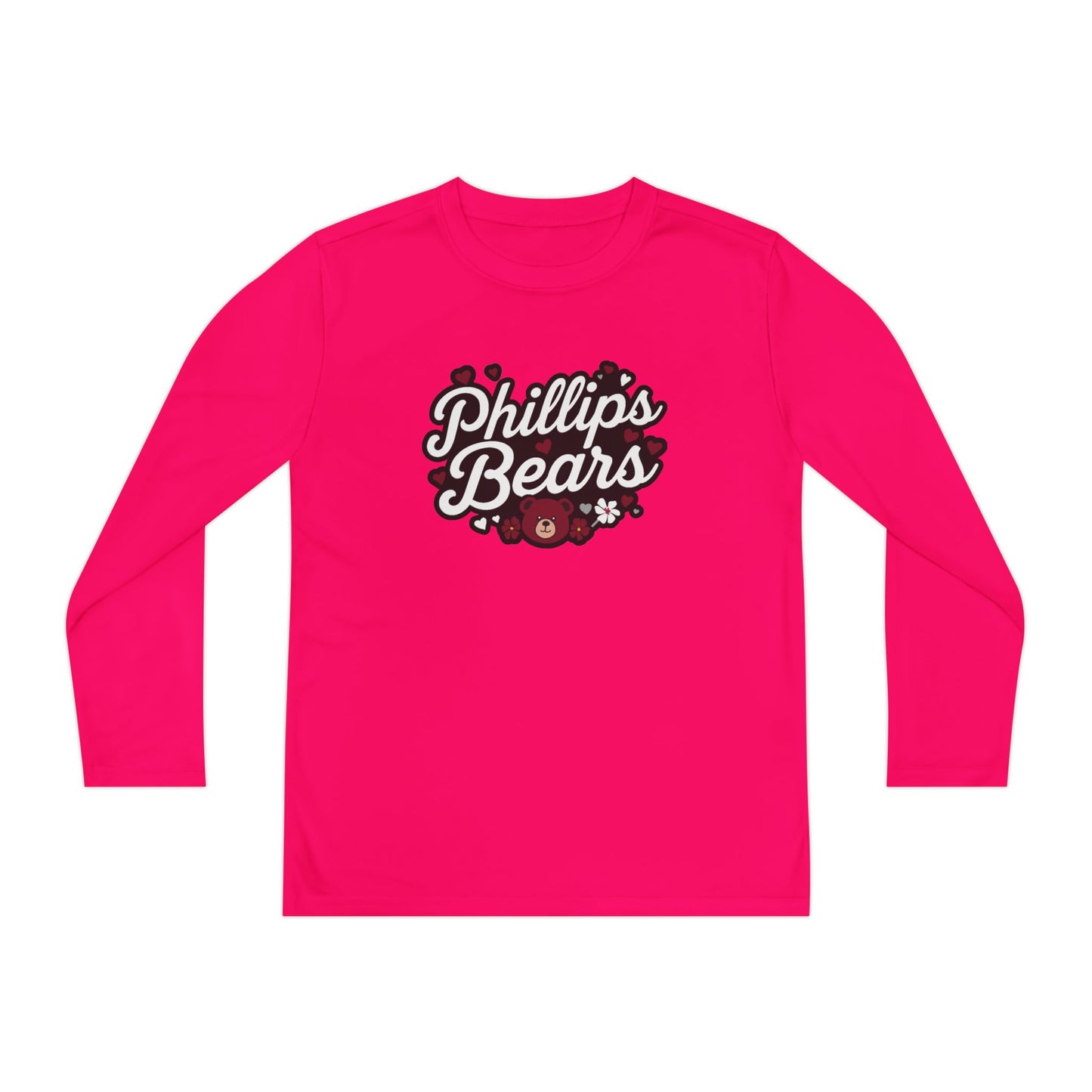 Youth Long Sleeve Tee \ Phillip's Bears \ PBG1