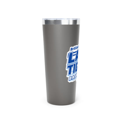 22oz Copper Insulated Tumbler \ Brilliant Tigers Basketball \ BTBKG2