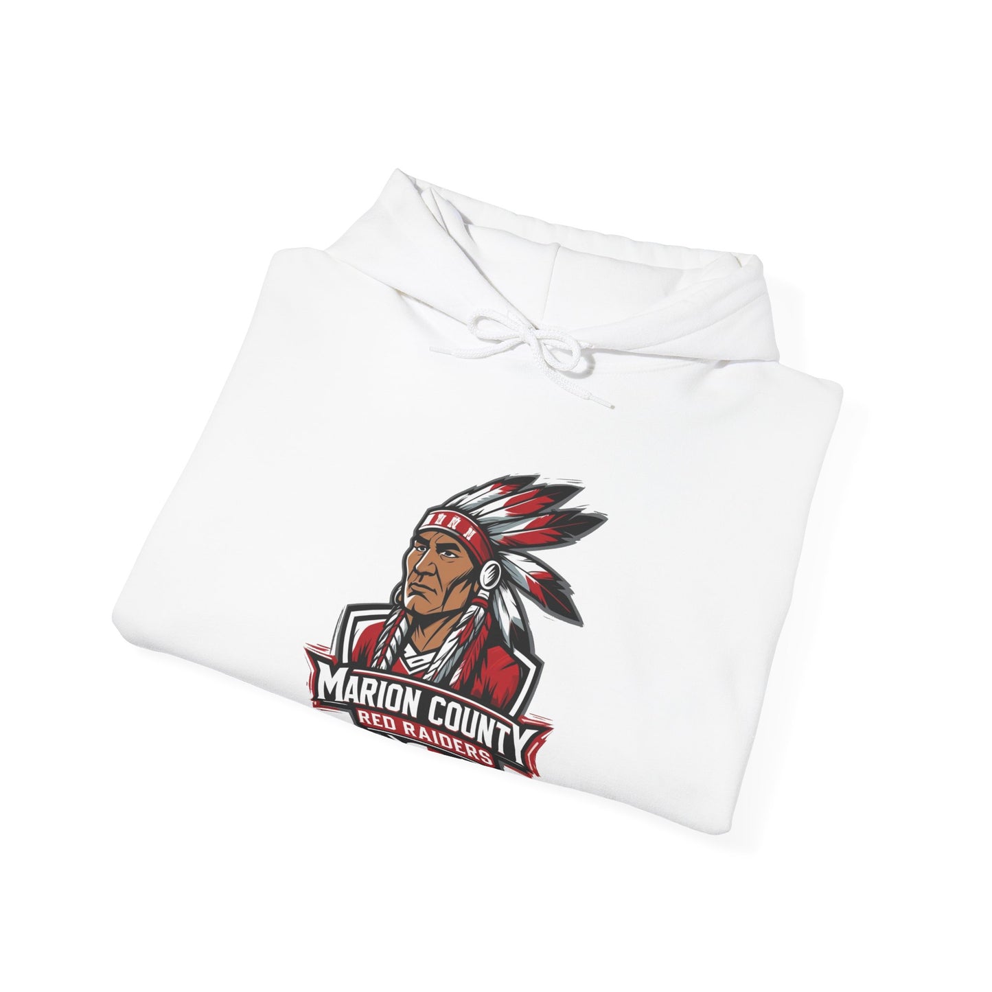 Adult Hooded Sweatshirt \ Marion County Red Raiders \ MC2
