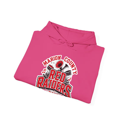 Adult Hoodie Sweatshirt \ Marion County Red Raiders Band \ MCB2
